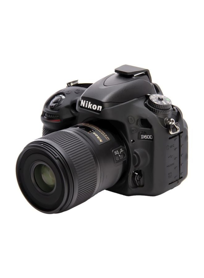 إيزي كافر - غطاء حماية واقٍ من السيليكون لكاميرات نيكون D600/D610 أسود - Image 1