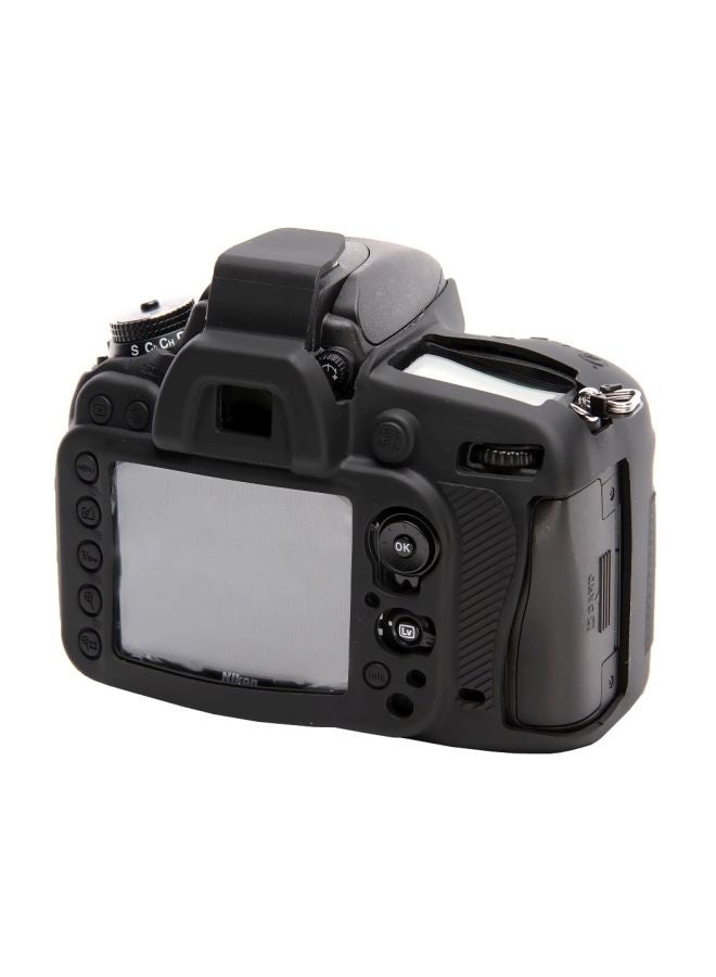 إيزي كافر - غطاء حماية واقٍ من السيليكون لكاميرات نيكون D600/D610 أسود - Image 1