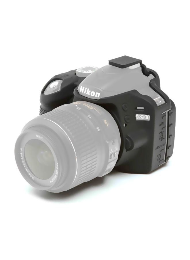 إيزي كافر غطاء حماية من السيليكون لكاميرا نيكون D3200 أسود  - Image 3