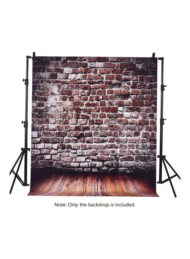 Bricks Themed Photography Background Brown/White/Black  - Image 2