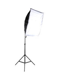 3-Piece 4 Lamp Holder With Light Stand And Soft Box Set 50x70centimeter Black/White - v1594368456/N39225266A_5