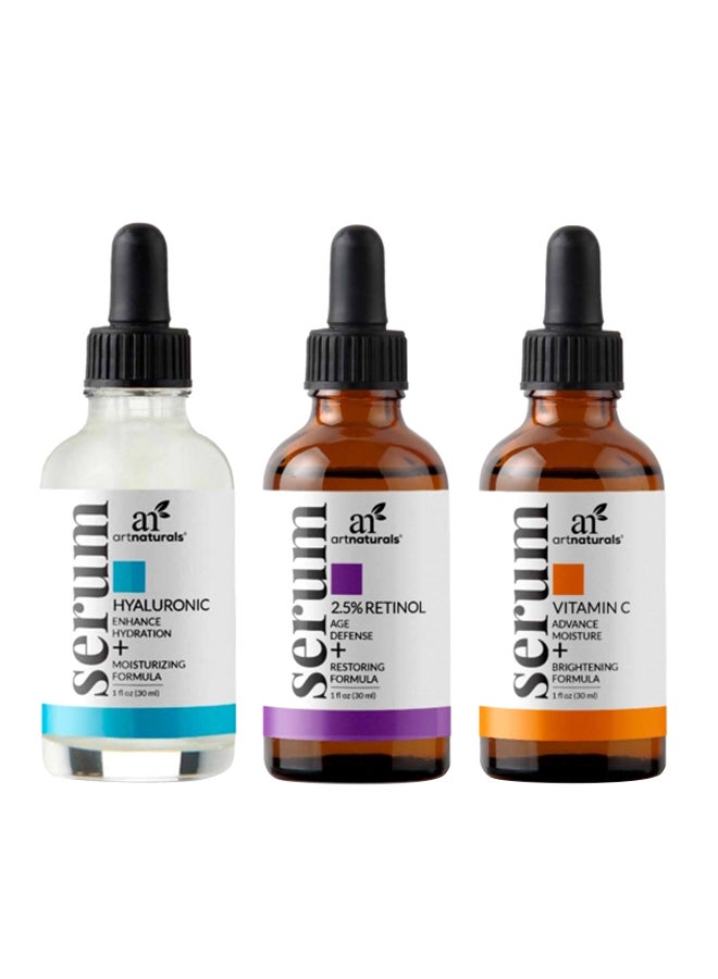artnaturals 3-Piece Art Naturals Serum Trio Set Multicolour 29.5ml - Image 1