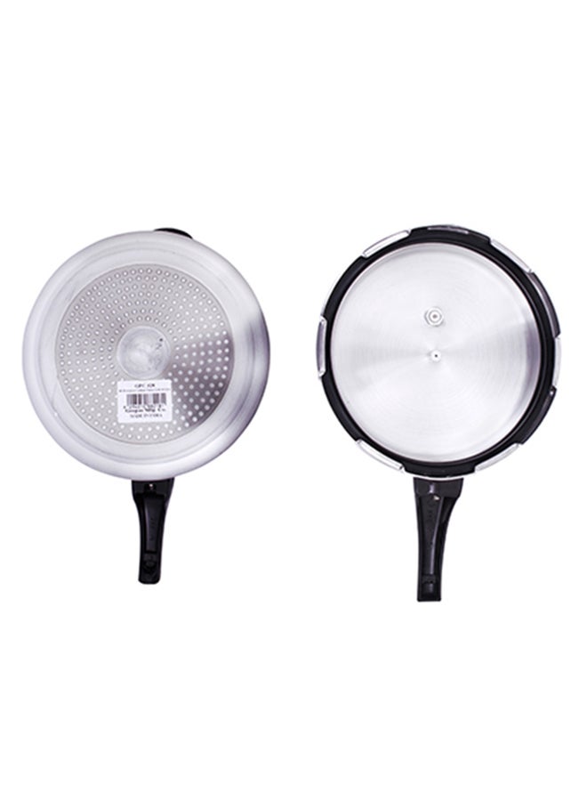 GEEPAS Aluminium Pressure Cooker, Induction Base, Long Life rubber Gasket, Responsive Safety Valve, Ergonomic Handle, Improved Pressure Regulator, Anti Implosion Lid 5.0Liters  - Image 4