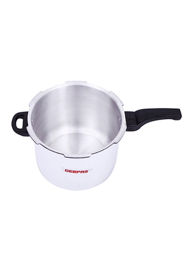 GEEPAS Aluminium Pressure Cooker, Induction Base, Long Life rubber Gasket, Responsive Safety Valve, Ergonomic Handle, Improved Pressure Regulator, Anti Implosion Lid 5.0Liters  - Image 3