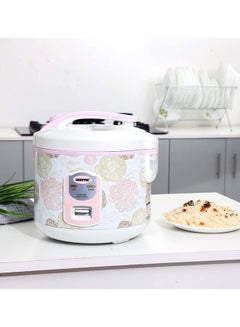 Electric Rice Cooker 500W - Non-Stick Inner Pot |Cook/Steam/Keep Warm | Make Rice & Steam Healthy Food & Vegetables 1.5 L 500 W GRC4334 / GRC4334N White/Pink/Yellow - v1594373775/N22906165A_7