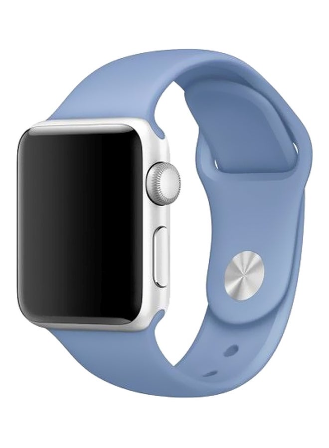Replacement Band For Apple Smartwatch Sport Series 42 mm/44 mm Azure - Image 1