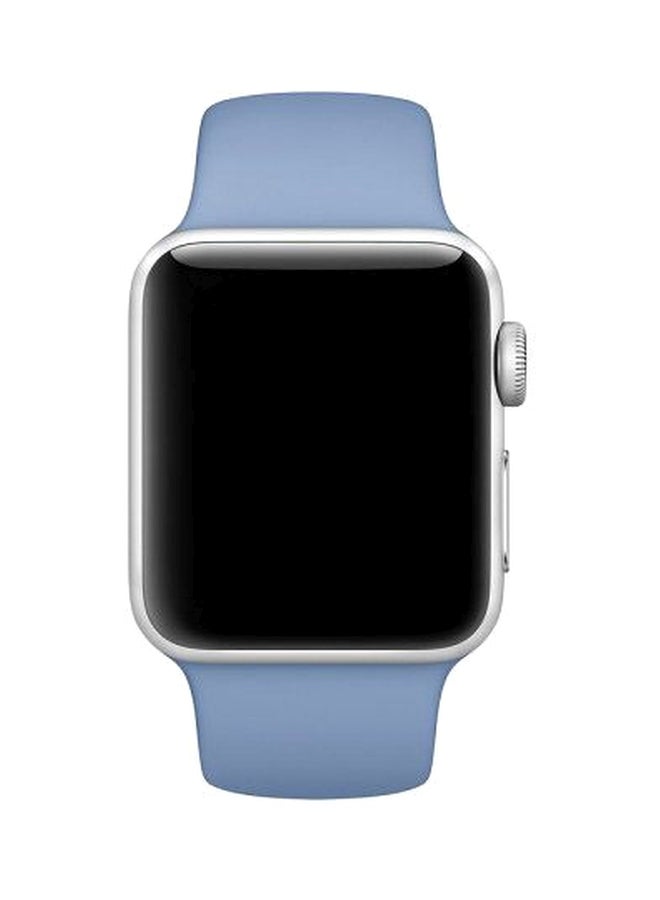 Replacement Band For Apple Smartwatch Sport Series 42 mm/44 mm Azure - Image 2