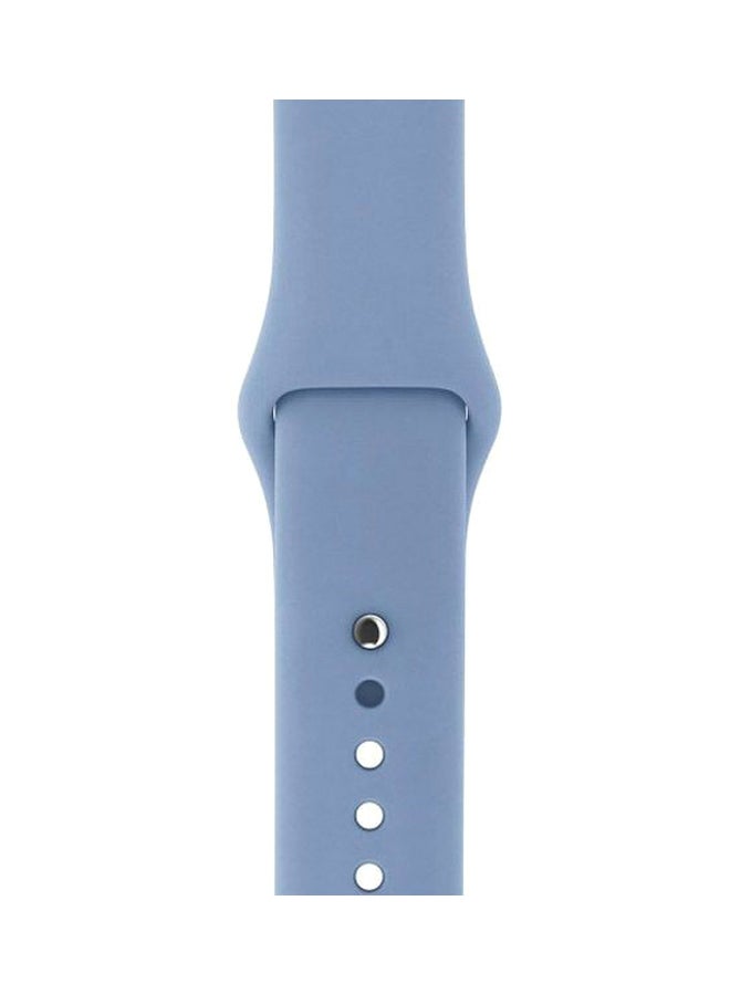 Replacement Band For Apple Smartwatch Sport Series 42 mm/44 mm Azure - Image 3