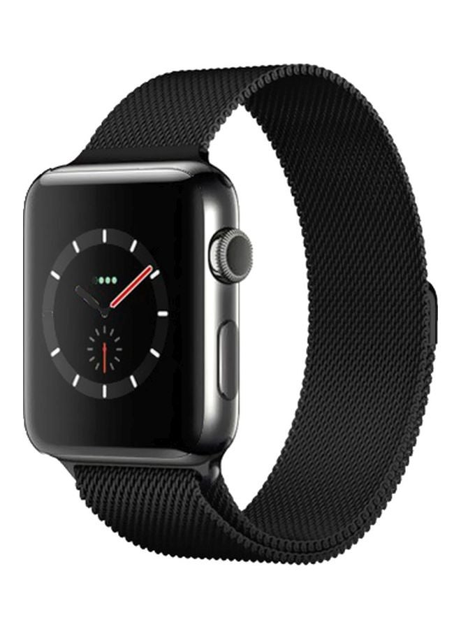 Henlein Series Replacement Band For Apple Watch 42/44 mm Black