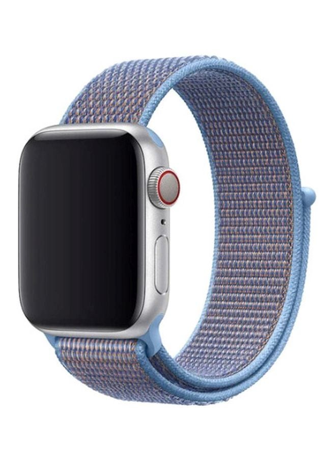 Replacement Band For Apple Watch 38/40 mm Blue - v1594374919/N39223138A_2