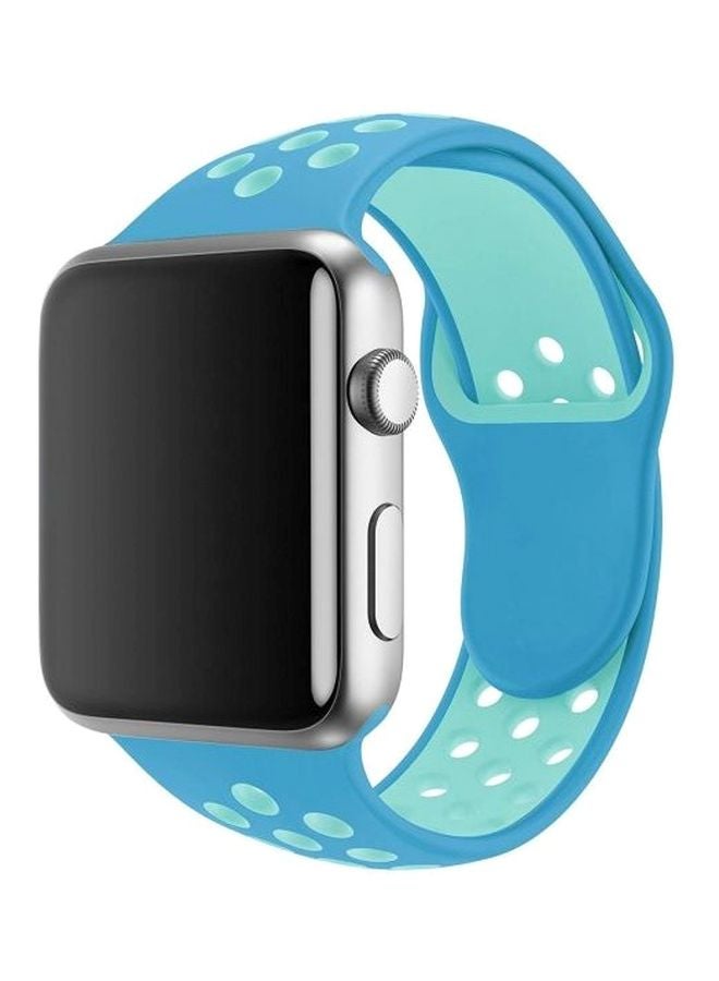 Biki Replacement Band For Apple Watch 40/42 mm Blue - Image 2