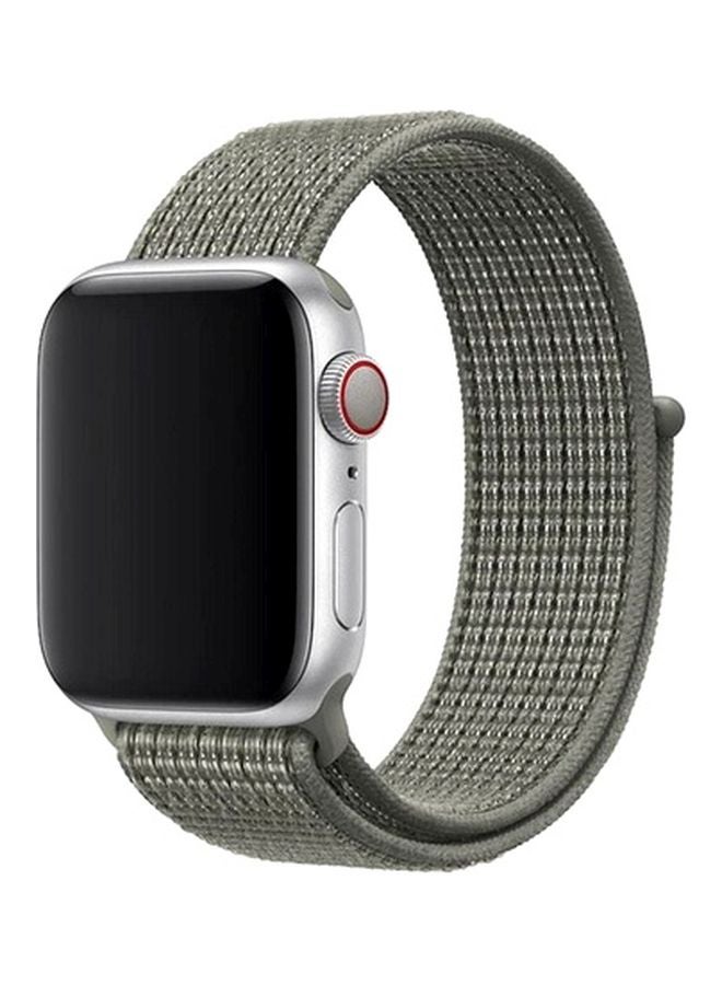 Biki - Replacement Band For Apple Smartwatch 1/2/3/4 40mm/42mm Grey - Image 1