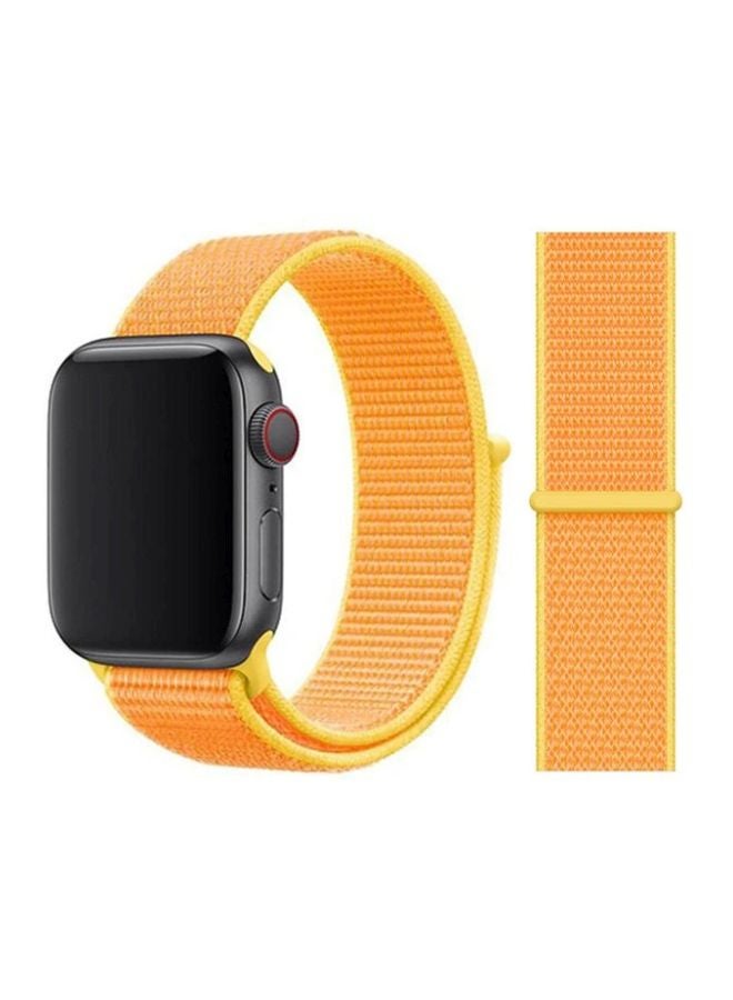 Biki - Replacement Band For Apple Watch 1/2/3/4 40mm/42mm Orange - Image 1