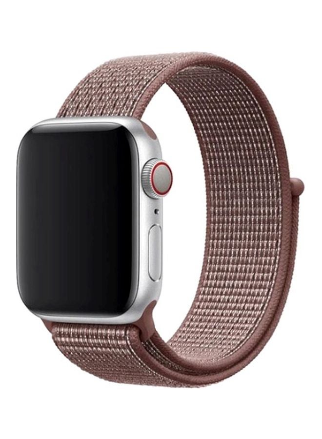 Biki - Replacement Band For Apple Watch 1/2/3/4 40mm/42mm Brown - Image 1