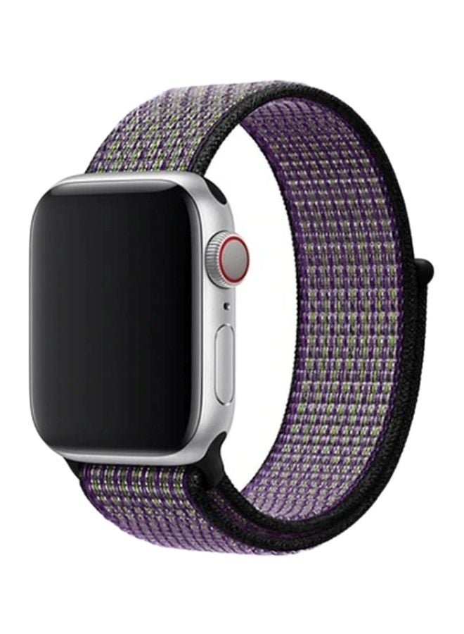 Biki - Replacement Band For Apple Watch 1/2/3/4 40mm Purple - Image 1