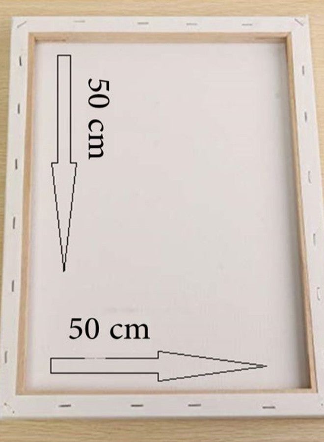 Animation Hidden Frame Canvas Wall Painting Multicolour 50 x 50cm - Image 2