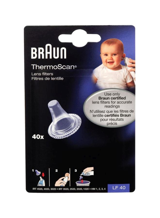 BRAUN - 40-Piece Thermoscan Lens Filter - Image 1