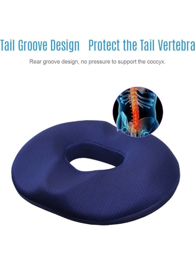 Generic Seat Ring Cushion Combination Blue 44x41x7.5centimeter  - Image 2