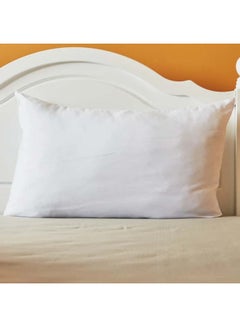 Cotton home Vacuum Pressed Bed Pillow Fabric White 50x75centimeter  - Image 2