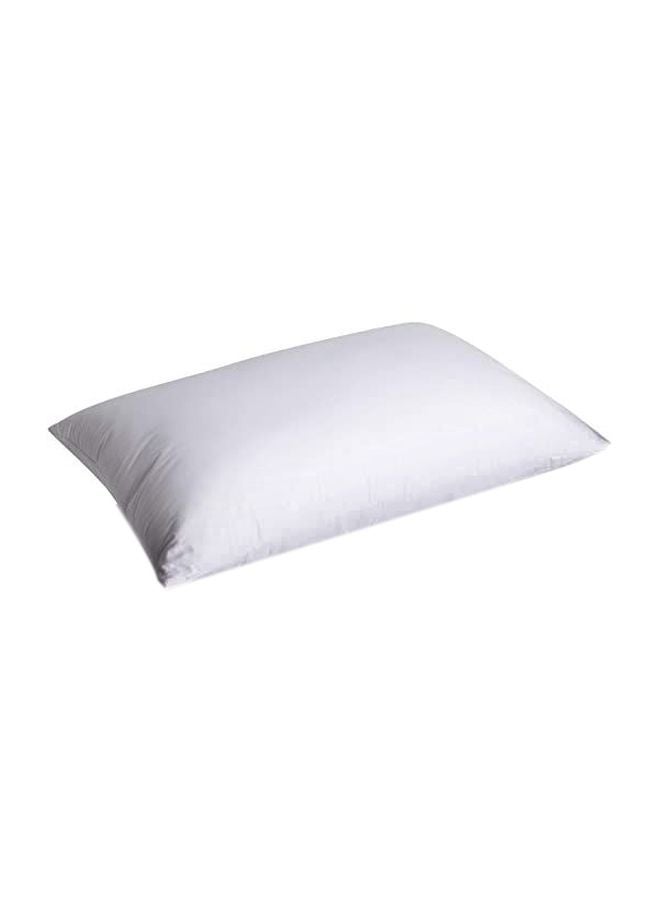كوتون هوم وسادة السرير fabric أبيض 50x73سم 