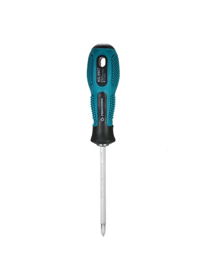 4-Piece Multi Functional Insulated Screwdriver Set Green/Silver 19.5cm  - Image 2