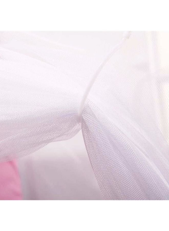 Polyester Mosquito Net Polyester Pink 47x5x31cm - Image 2