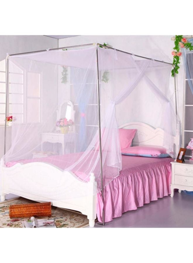 Polyester Mosquito Net Polyester Pink 47x5x31cm - Image 1