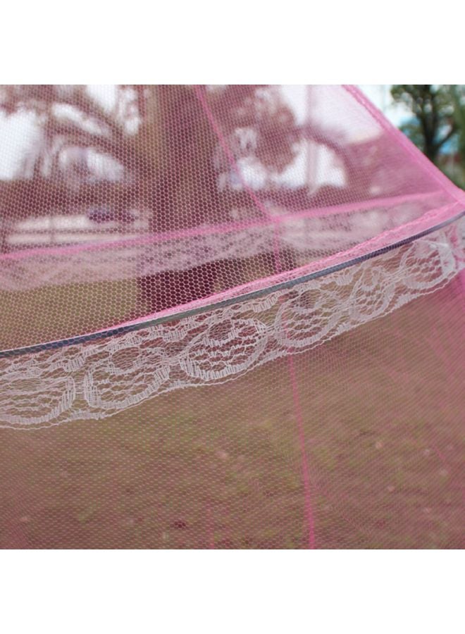 Mosquito Net Polyester Pink 60x260x850centimeter  - Image 4