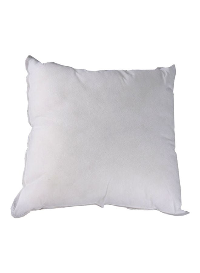 وسادة زينة مربعة الشكل polyester أبيض 18x18سم