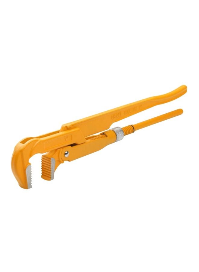 TOLSEN Handheld Pipe Wrench Yellow 1inch