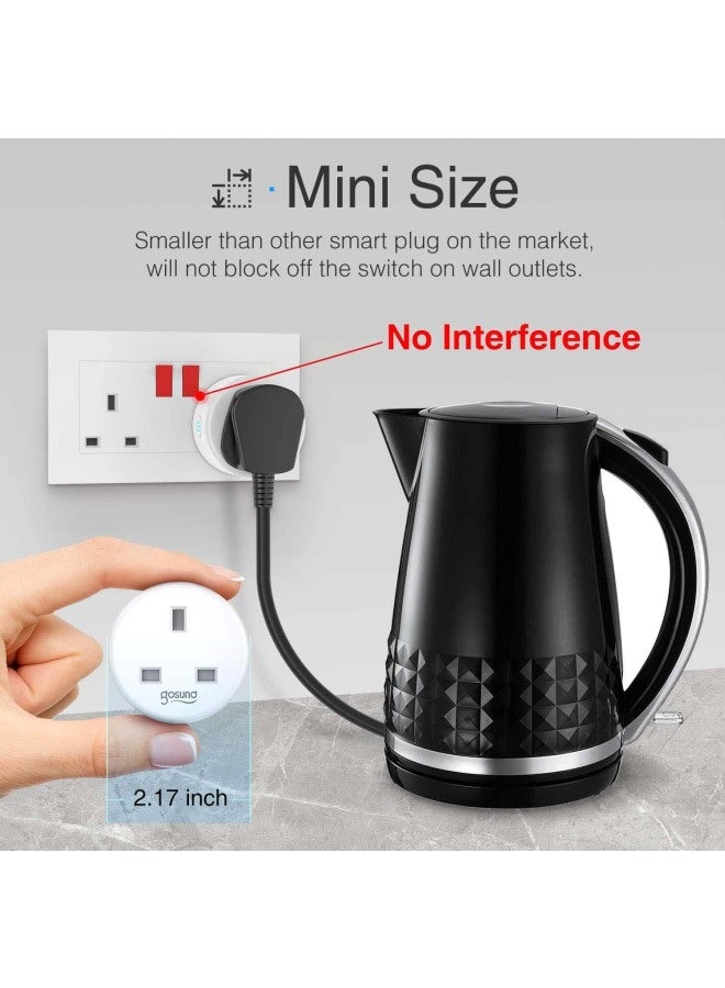 Rock Pow - Mini Wifi Smart Plug White 2.17x2.05inch - Image 1