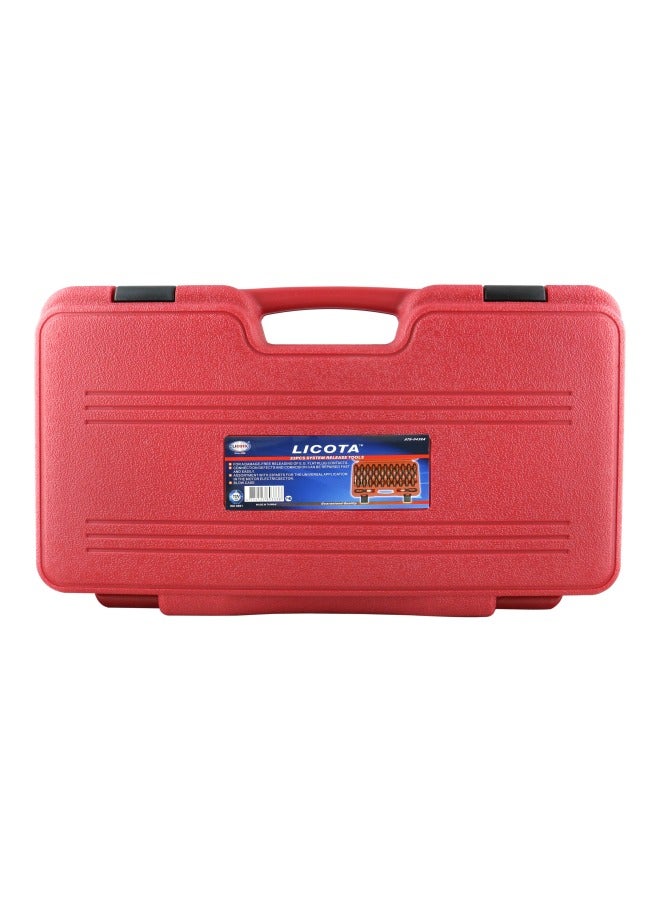ليكوتا طقم أدوات تشغيل النظام مكون من 23 قطعة أحمر/أسود/فضي - Image 2
