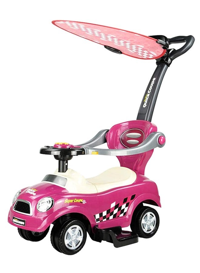 Cool Baby 3-In-1 Push Ride On Car With Handle 30x63x38cm - Image 1