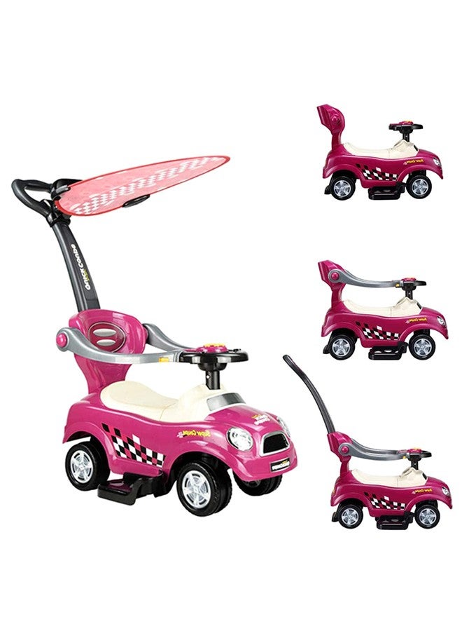 Cool Baby 3-In-1 Push Ride On Car With Handle 30x63x38cm - Image 2