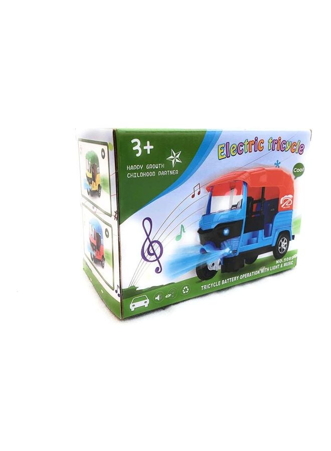 Auto Rickshaw Play Vehicle 5089 Multicolour - Image 3