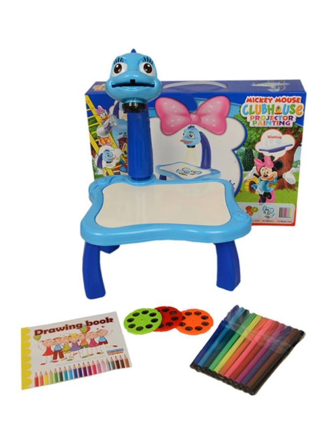 Mickey Mouse Clubhouse Projector Painting Set My99117 Blue/White/Green - Image 1