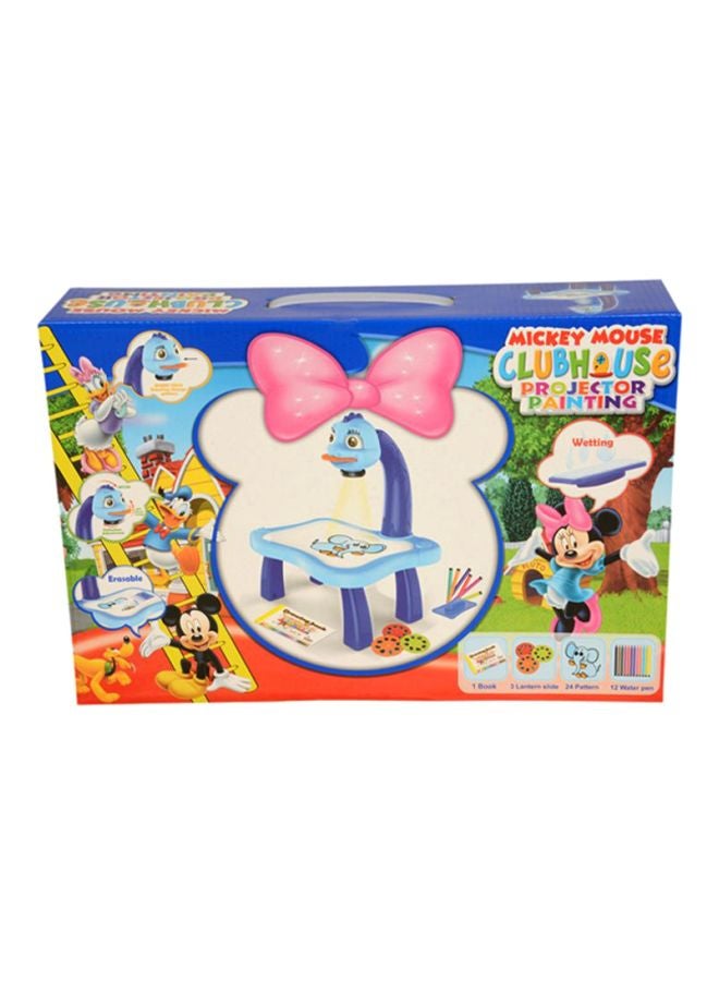 Mickey Mouse Club House Projector Painting Kit Blue/Green/Yellow - Image 2