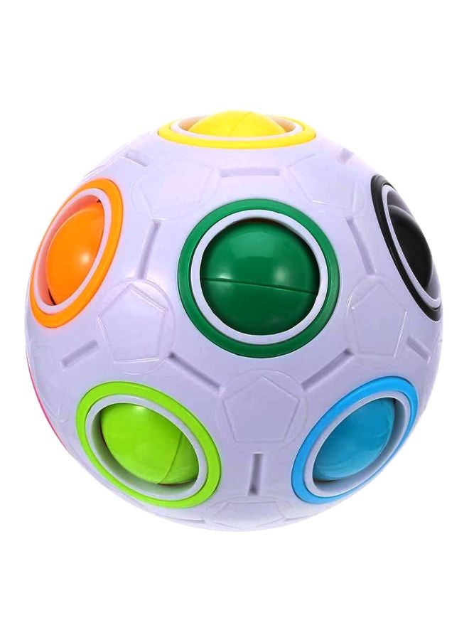 Rainbow Ball Puzzle Cube Fidget Ball EN-P2154 7cm  - Image 1