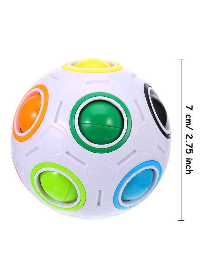 Rainbow Ball Puzzle Cube Fidget Ball EN-P2154 7cm  - Image 3