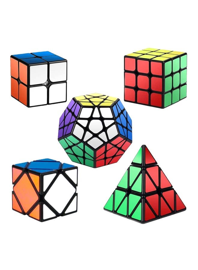 5-Piece Rubik's Speed Cube Set EN-P2155  - Image 1