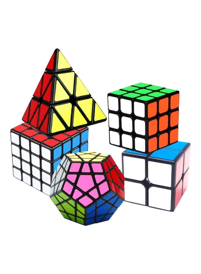5-Piece Rubik's Speed Cube Set EN-P2155  - Image 2
