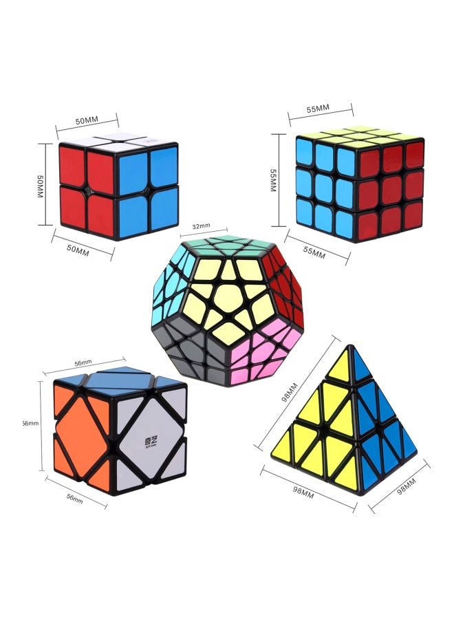 5-Piece Rubik's Speed Cube Set EN-P2155  - Image 3