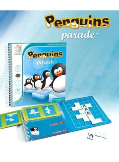 SmartGames Penguins Parade Magnetic Puzzle Game SGT260-8 27x1x27cm  - Image 4