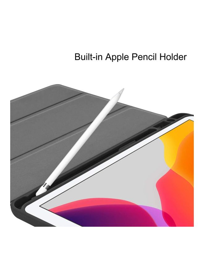VINSOC - Flip Cover For Apple iPad 7th Generation With Accessory Kit Black/Red/Blue - Image 1