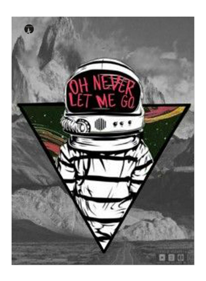 BP Printed Decorative Plate Multicolour 15 x 20cm