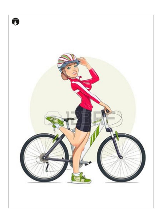 BP Printed Decorative Plate Multicolour 15 x 20cm