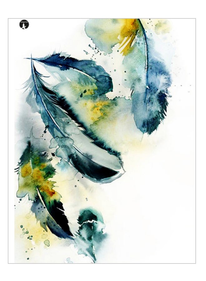 BP Printed Decorative Plate Multicolour 15 x 20cm