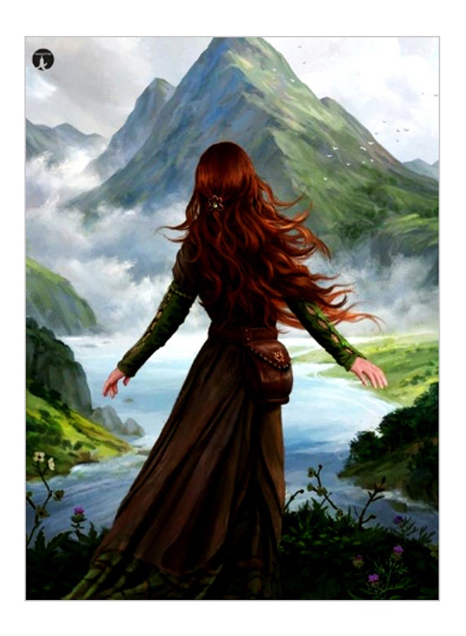 BP Printed Decorative Plate Multicolour 15 x 20cm