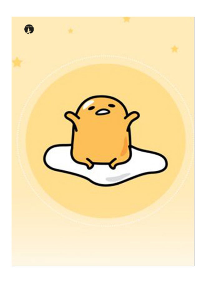 BP Printed Decorative Plate Beige/White/Black 15 x 20cm