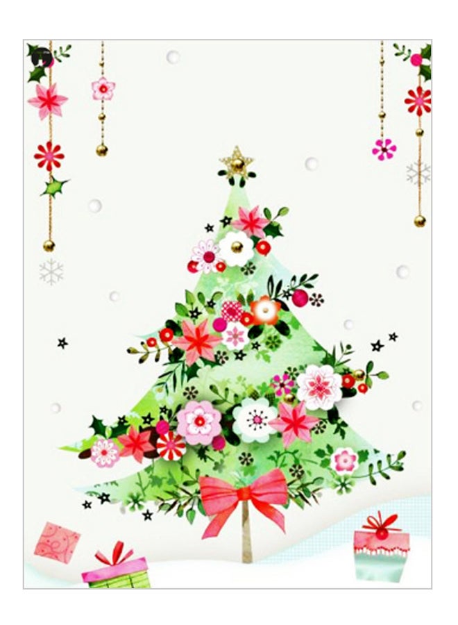 Printed Decorative Plate Multicolour 15 x 20cm